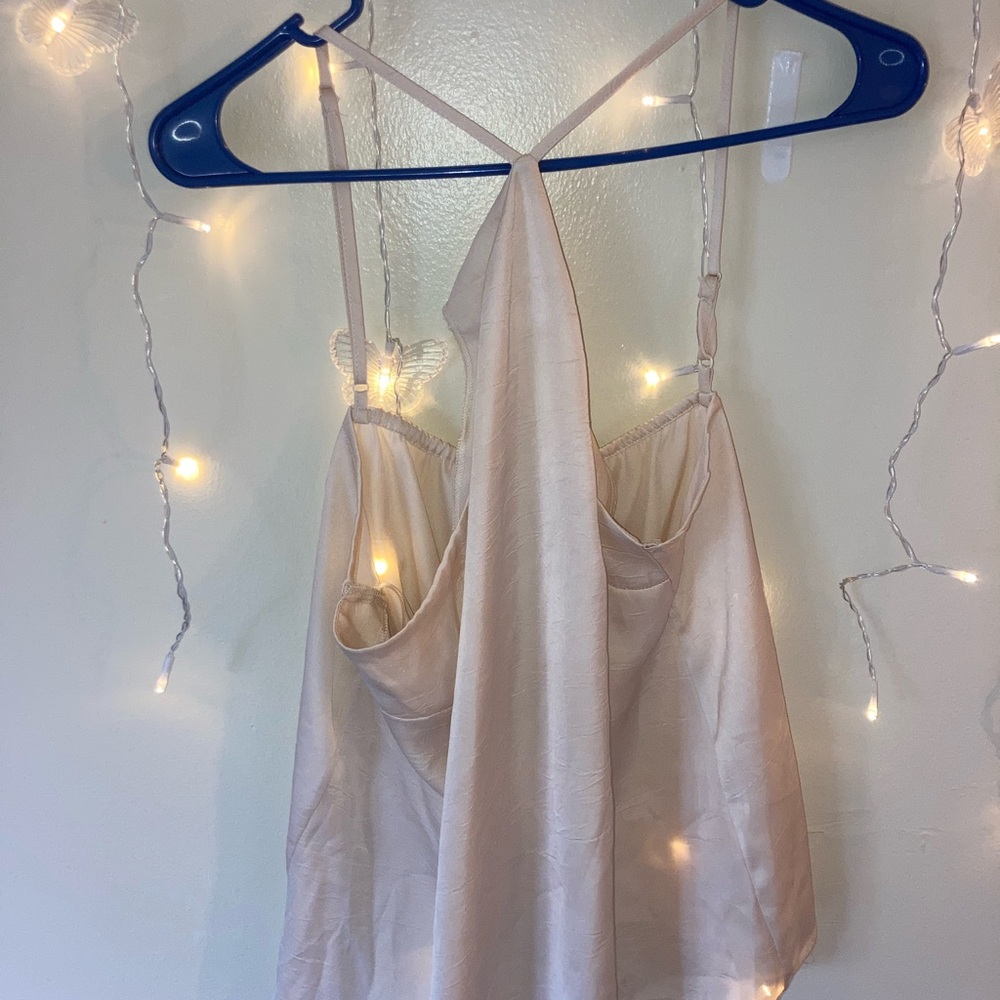 Elegant Cream Women's Sleepwear Top